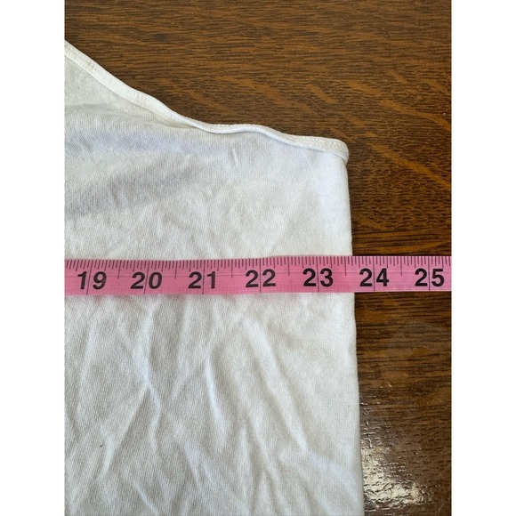 Vintage Nike Tank Top Mens XL White Abstract Graphic Sleeveless Made USA 80s - Picture 5 of 6